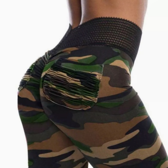 🆕3 DIFFERENT PAIRS OF CAMOUFLAGE LEGGINGS S, M, L - Picture 3 of 8